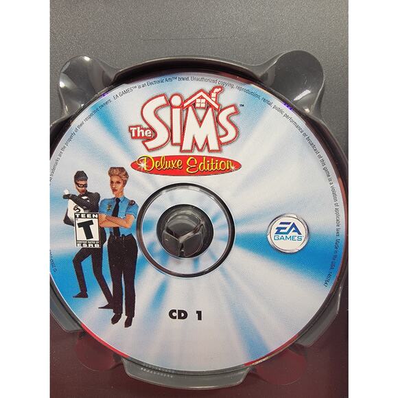The Sims Deluxe Edition PC Game 2-Disc Set Complete With Manual - Picture 5 of 8